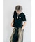ワンポイント 古着風 ロゴ クルーネック オーバーサイズ リンガー Tシャツ
