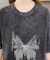 ビッグシルエット ジャンキープリント ピグメント 半袖 Tシャツ 古着風 フライドポテト カレッジロゴ