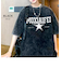 ビッグシルエット カレッジロ ピグメント 半袖 Tシャツ 古着風
