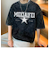 ビッグシルエット カレッジロ ピグメント 半袖 Tシャツ 古着風