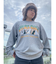 DEVICE×えんな ルーズグラフィックプリント スウェット