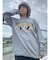 DEVICE×えんな ルーズグラフィックプリント スウェット