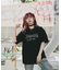 ナンバリング 古着風 バックデザイン プリント ロゴ Y2K ストリート ルーズ Tシャツ