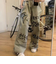グラフィック ロゴ スター ストリートデザイン ルーズ スラックス カーゴパンツ