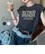 ロゴ Y2K クロップド ショート丈 ドロースト ヴィンテージライク 古着風 ストリート 半袖 Tシャツ