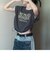 ロゴ Y2K クロップド ショート丈 ドロースト ヴィンテージライク 古着風 ストリート 半袖 Tシャツ