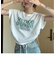 ロゴ Y2K クロップド ショート丈 ドロースト ヴィンテージライク 古着風 ストリート 半袖 Tシャツ