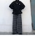 チェック ハイウエスト ワイド ストレート Y2K ストリート ルーズ パンツ