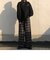 チェック ハイウエスト ワイド ストレート Y2K ストリート ルーズ パンツ