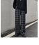チェック ハイウエスト ワイド ストレート Y2K ストリート ルーズ パンツ