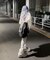DEVICE ウォッシュ デニム ナップザック ボディバッグ