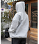 オーバーサイズ フルジップパーカー