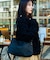 シャロウ フラップ ショルダーバッグ shallow flap shoulder bag
