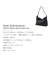シャロウ フラップ ショルダーバッグ shallow flap shoulder bag