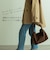 シャロウ フラップ ショルダーバッグ shallow flap shoulder bag