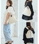雨に強い！REAIMER ハート刺繍 撥水 キルティング 3way トート ショルダーバッグ リュック