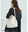 雨に強い！REAIMER ハート刺繍 撥水 キルティング 3way トート ショルダーバッグ リュック