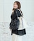雨に強い！REAIMER ハート刺繍 撥水 キルティング 3way トート ショルダーバッグ リュック