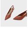 スリングバックブイパンプス / SLING BACK V PUMPS