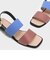ダブルストラップスクエアトーサンダル / DOUBLE STRAP SQUARE TOE SANDALS