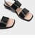 ダブルストラップスクエアトーサンダル / DOUBLE STRAP SQUARE TOE SANDALS