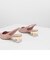 アクセントルーサイトヒールスライダー / Accented Lucite Heel Slingbacks
