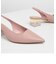 アクセントルーサイトヒールスライダー / Accented Lucite Heel Slingbacks