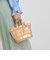 シースルー ウーベンバケツバッグ / See-Through Woven Bucket Bag