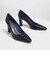 クロックエフェクト イロンゲイトポインテッドトゥパンプス /  Croc-Effect Elongated Pointed Toe Pumps