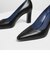 クロックエフェクト イロンゲイトポインテッドトゥパンプス /  Croc-Effect Elongated Pointed Toe Pumps