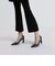 クロックエフェクト イロンゲイトポインテッドトゥパンプス /  Croc-Effect Elongated Pointed Toe Pumps