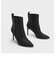 ポインテッドトゥ スティレットヒールカーフブーツ / Pointed Toe Stiletto Heel Calf Boots