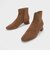 ブロックヒール アンクルブーツ / Block Heel Ankle Boots