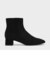 ブロックヒール アンクルブーツ / Block Heel Ankle Boots
