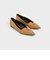 【再入荷】ボタンディティール バレリーナフラット / Button Detail Ballerina Flats