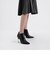 メタリックスティレットヒール アンクルブーツ / Metallic Stiletto Heel Ankle Boots