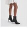 サイドジップスティレット アンクルブーツ / Side Zip Stiletto Ankle Boots