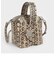 メタルアクセント スネークプリントバケツバッグ / Metal Accent Snake Print Bucket Bag