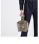 メタルアクセント スネークプリントバケツバッグ / Metal Accent Snake Print Bucket Bag