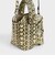 メタルアクセント スネークプリントバケツバッグ / Metal Accent Snake Print Bucket Bag
