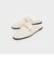メタルアクセントミュールローファー / Metal Accent Mule Loafers