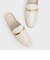 メタルアクセントミュールローファー / Metal Accent Mule Loafers