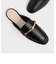 メタルアクセントミュールローファー / Metal Accent Mule Loafers