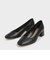 スクエアトゥ ブロックヒールパンプス / Square Toe Block Heel Pumps