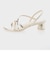 ストラッピー シリンドリカルヒールサンダル / Strappy Cylindrical Heel Sandals