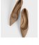 テクスチャードポインテッドトゥ パンプス / Textured Pointed Toe Pumps