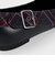 バックルディティール プリンテッドメリージェーンフラット / Buckle Detail Printed Mary Jane Flats
