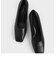 スクエアトゥ キトゥンヒールパンプス / Square Toe Kitten Heel Pumps