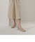 スクエアトゥ キトゥンヒールパンプス / Square Toe Kitten Heel Pumps