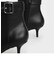 バックルキトゥンヒール ブーツ / Buckle Kitten Heel Boots